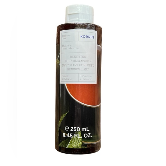 Korres Mint Tea Renewing Body Cleanser NEW/SEALED - Picture 1 of 1